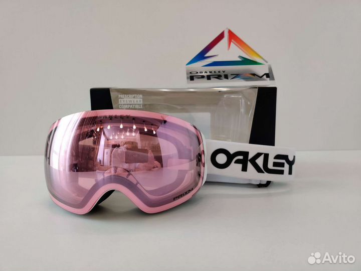 Сноуборд маска Oakley Flight Deck M XM FP HI Pink