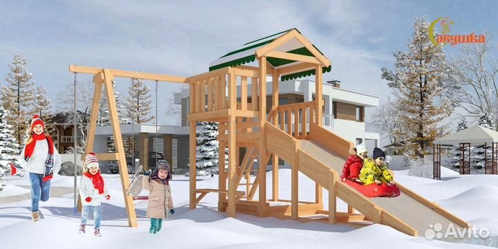Детский игровой комплекс с доставкой для улицы