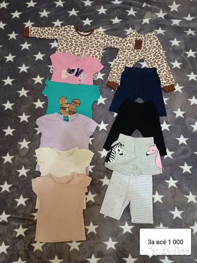 Одежда для девочек 74-80