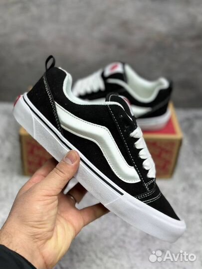 Vans OFF THE wall Черные (Черно-белый)