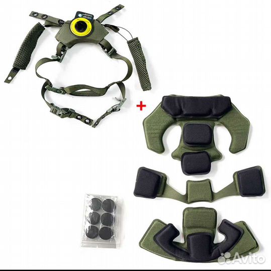 Подвесная с подушками на шлем