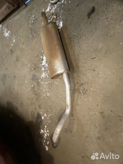 Глушитель на chevrolet lanos