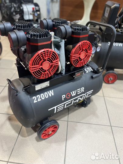 Безмасляные компрессора Power Technic 50/100л