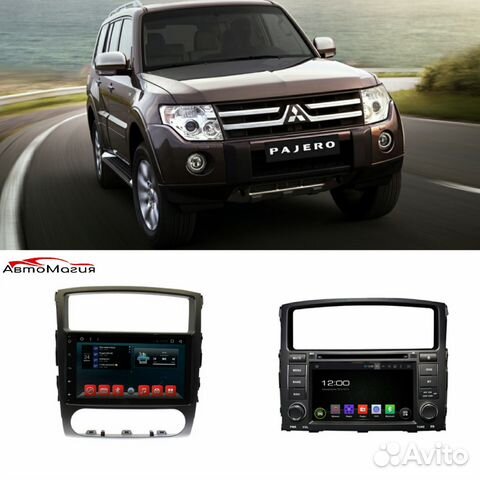 Штатная магнитола Mitsubishi Pajero на Android