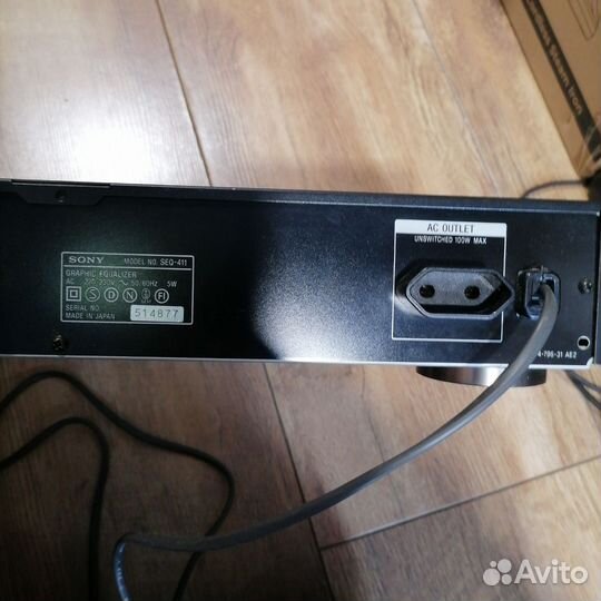 Эквалайзер sony