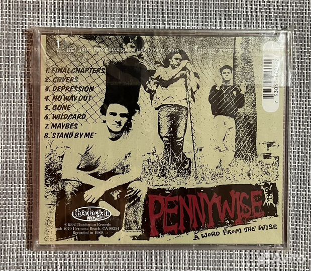 Pennywise-Wildcard/A Word From The Wise CD USA