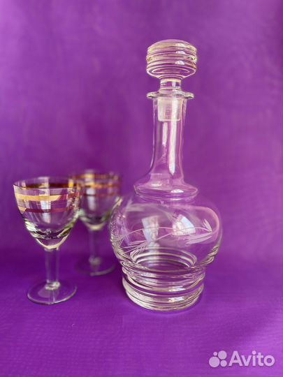 Графины и штофы СССР