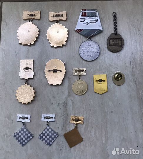 Значки, СССР, оригинал