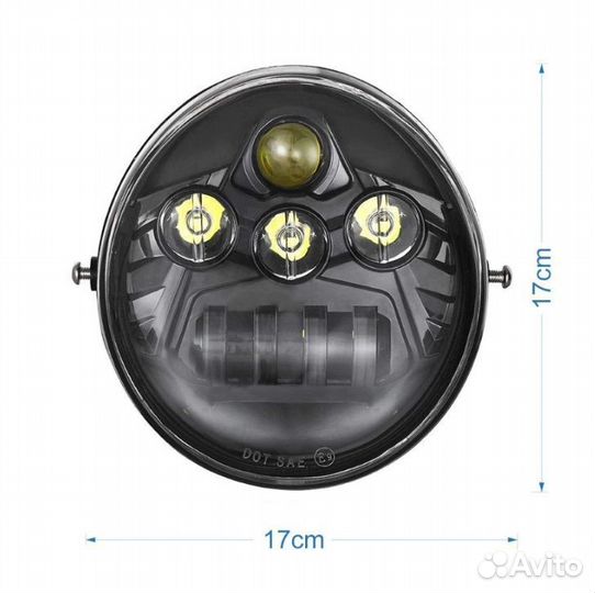 Фара для Harley Davidson V ROD