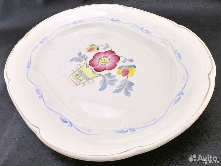 Старинное блюдо Конаково зик блюдо для фруктов