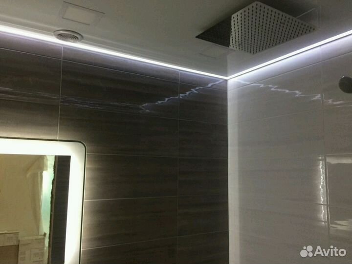 Натяжные потолки пвх матовые, супер белый