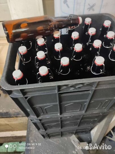 Бутылка с бюгельной крышкой