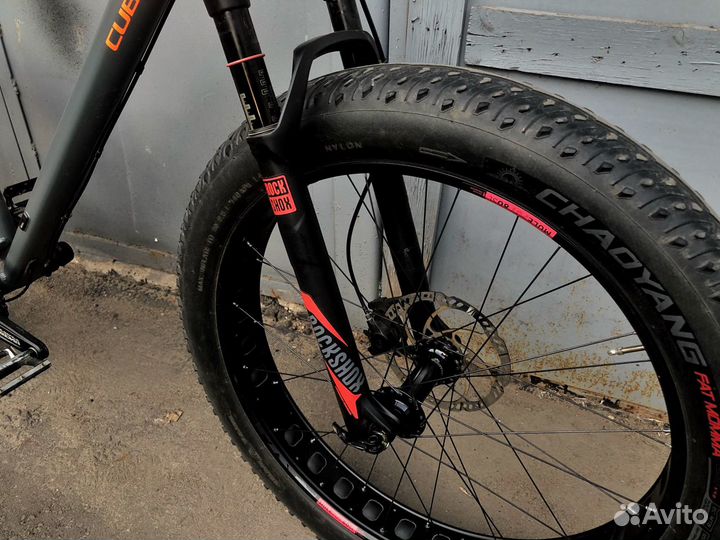 Велосипед фэтбайк Cube Nutrail 2019