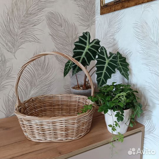 Корзины плетёные