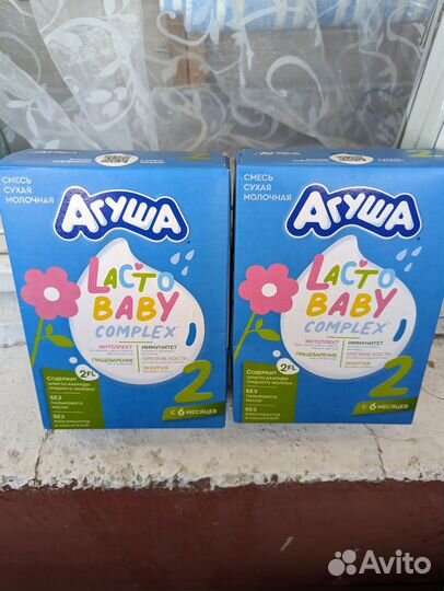 Сухая молочная смесь Агуша