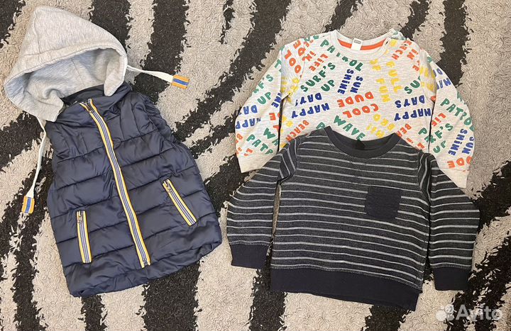 Пакет вещей на мальчика 98-104