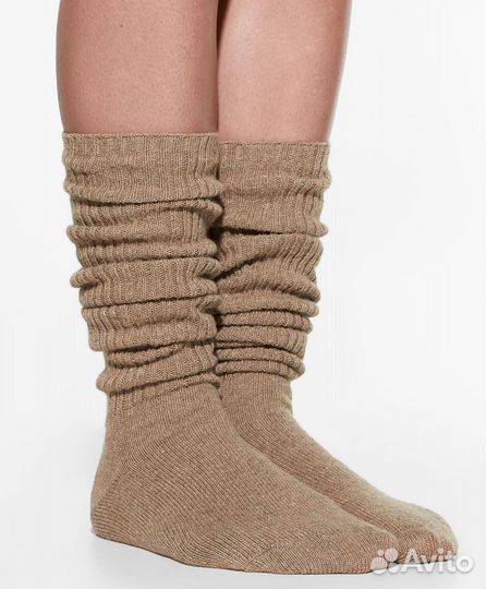 Носки Oysho гетры шерсть кашемир высокие новые