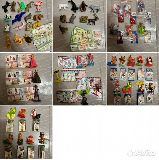 Kinder разные новые