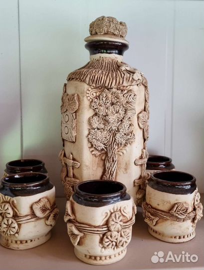Глиняный кувшин набор