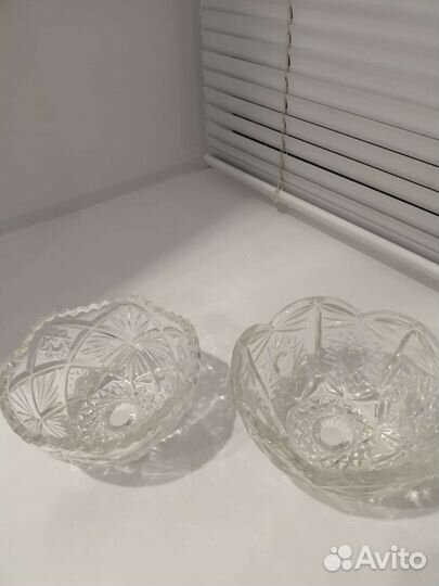 Хрустальные конфетницы