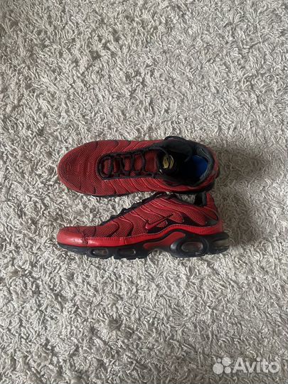 Nike air max plus in Diablo red