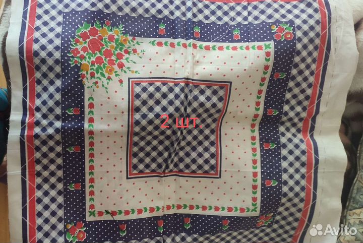 Носовые платочки полотном (отрезом)