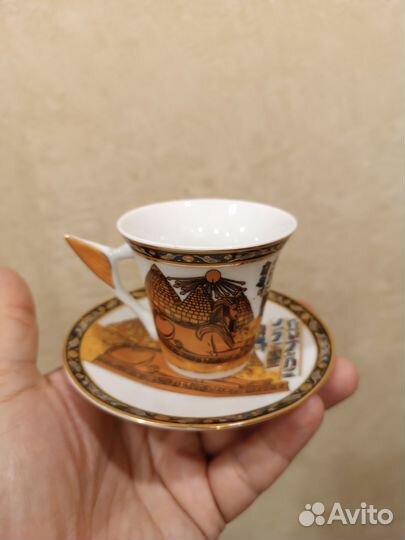 Кофейный сервиз фарфор на 6 персон Египет