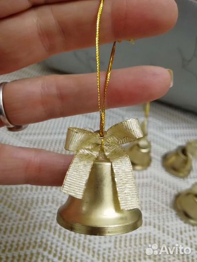 Колокольчики гдр (ёлочные игрушки, украшения)
