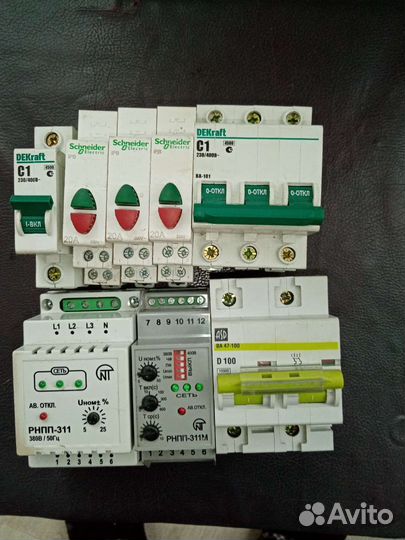 Автоматы, пускатели