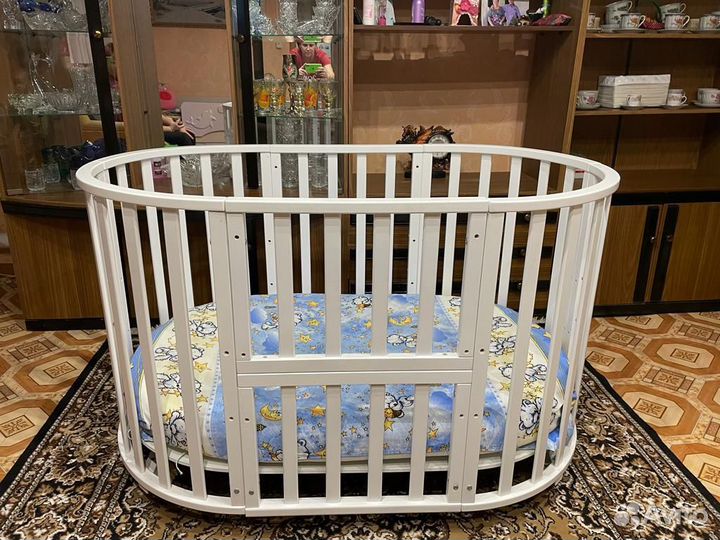 Детская кроватка трансформер 8 в 1