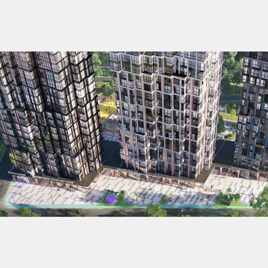 2-к. квартира, 74,7 м², 14/19 эт.