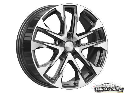 Скад Атакор 7 x 17 5*114.3 Et:37 Dia:66.6 графит