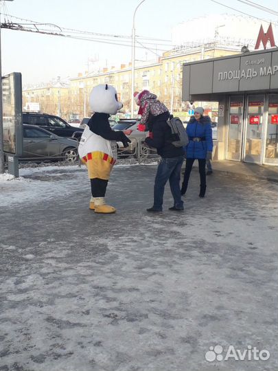 Услуги промоутеров, раздача листовок, аниматоры