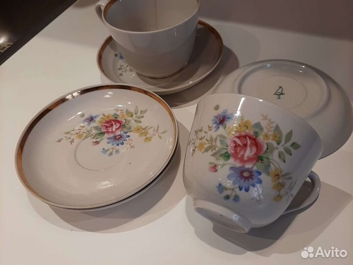 Чайные пары Дулево