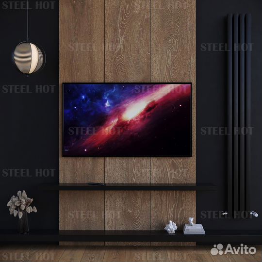 Вертикальный трубчатый радиатор Steel Hot