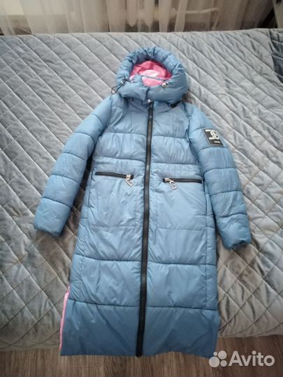 Пуховик зимний для девочки