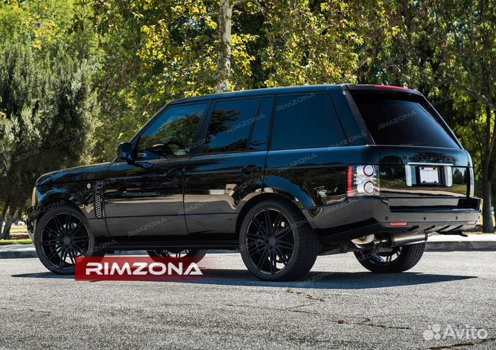 Кованые диски R23 на Range Rover Sport