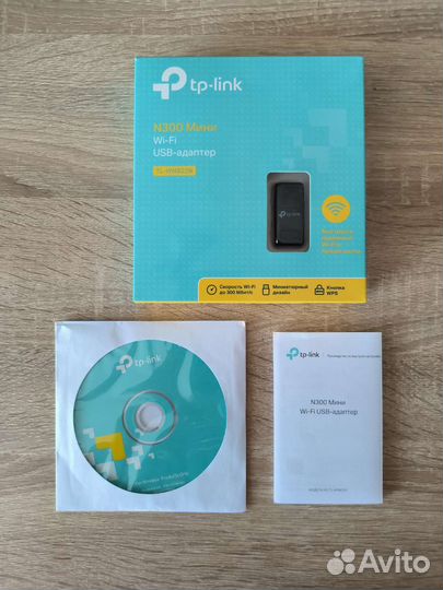 Wi-Fi USB-адаптер TP-Link N300 Мини TL-WN823N