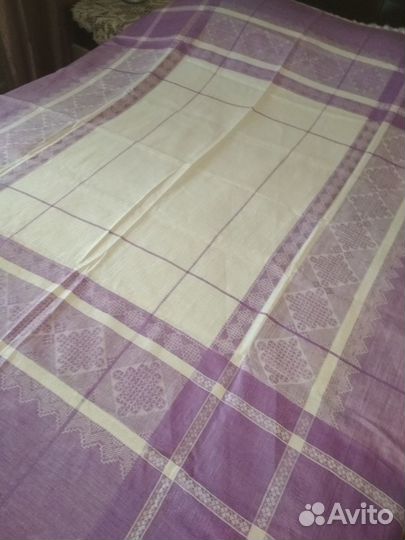 Скатерть льняная СССР