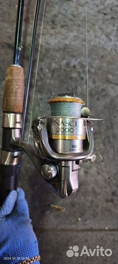 Спининг с катушкой shimano