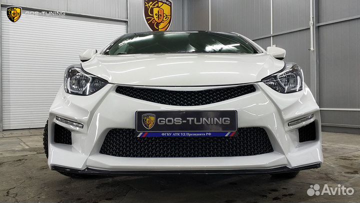 Тюнинг обвес (Бампера) на Hyundai Elantra MD