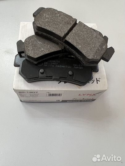 Колодки задние Lacetti С ушками lynx BD1807