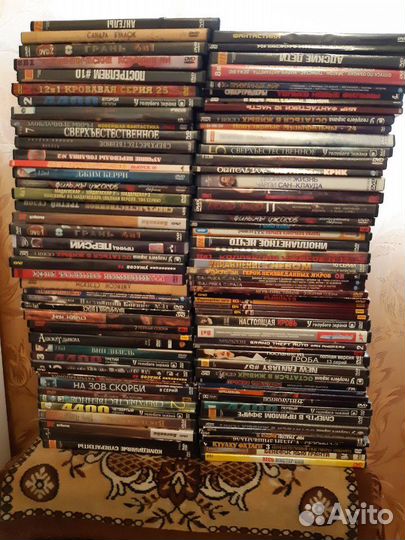Коллекция фильмов на DVD 50 штук