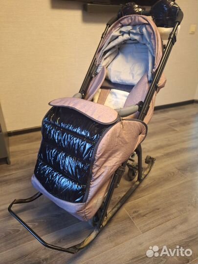 Санки коляска kelkka