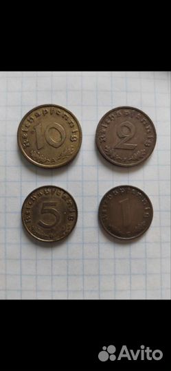 Монеты Германии набором