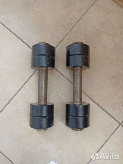 Гантели разборные по 4 кг