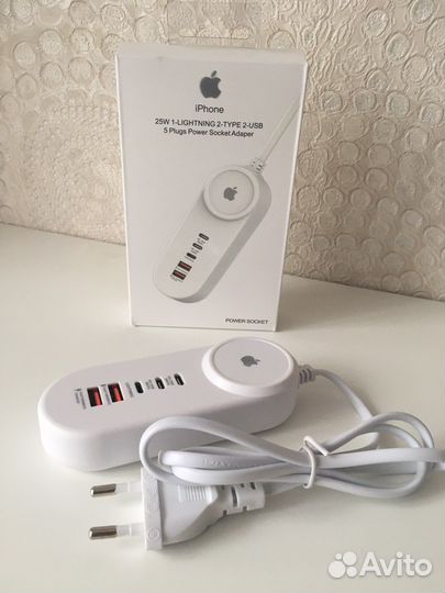 Usb хаб apple 25w на 5 выходов