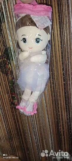 Кукла мягкая Новая