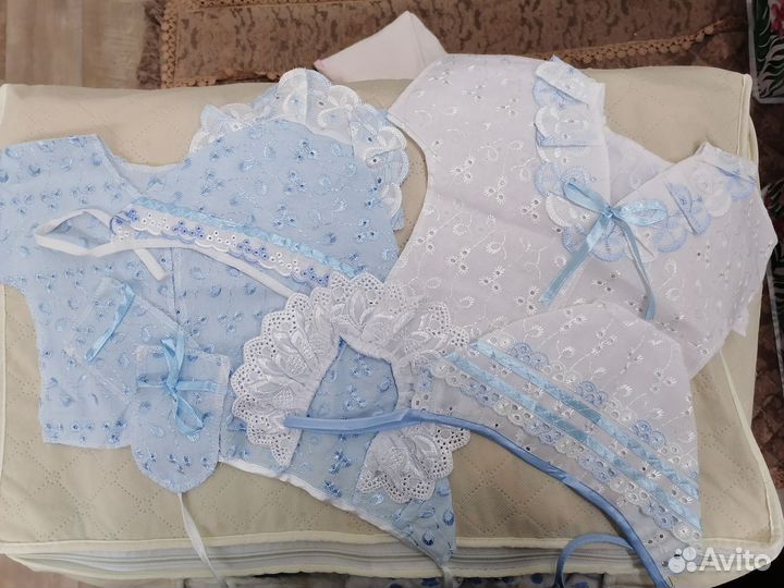 Уголок и пояс на выписку