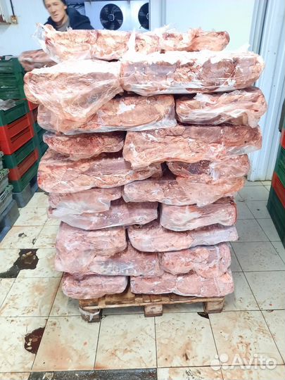 Легкое говяжье в брикетах для собак